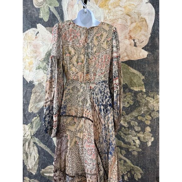 New Free People X Moroccan Dreams Maxi Dress Size 4 - Picture 3 of 8